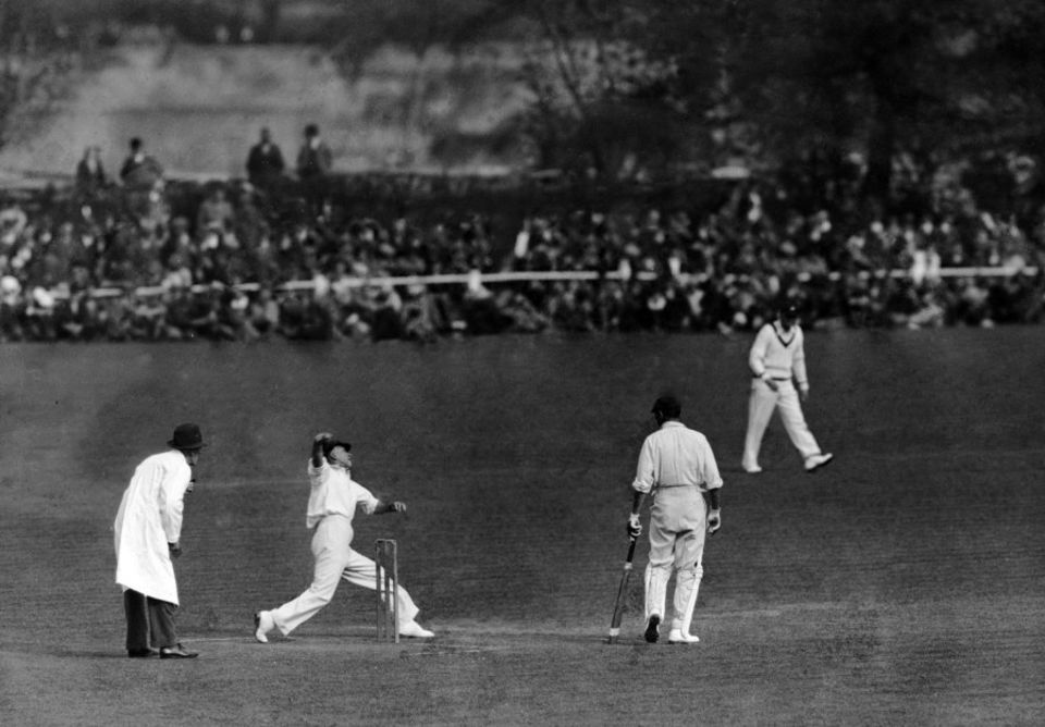 Clarrie Grimmett: a mere 44-year-old stripling when he was dropped from the Test side