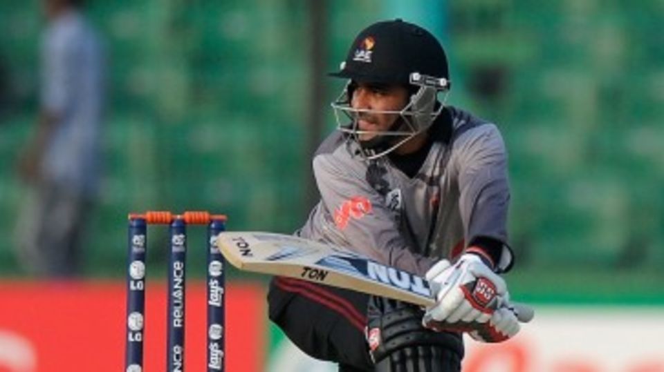 Khurram Khan top scored for UAE with 44