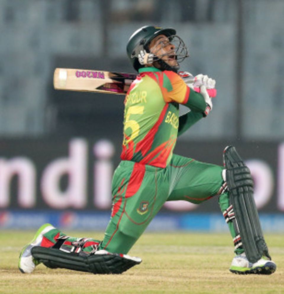 Mushfiqur Rahim was far from the only Bangladesh batsman to play an ugly stroke