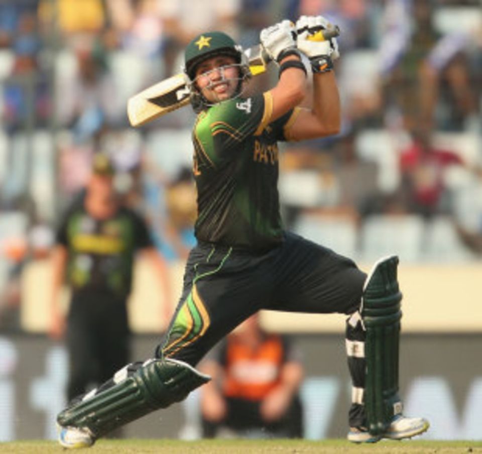 File photo: Kamran Akmal hit eight fours and two sixes during his 84