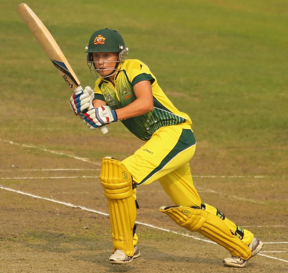 Alyssa Healy's counter lifted Australia in the their last five overs