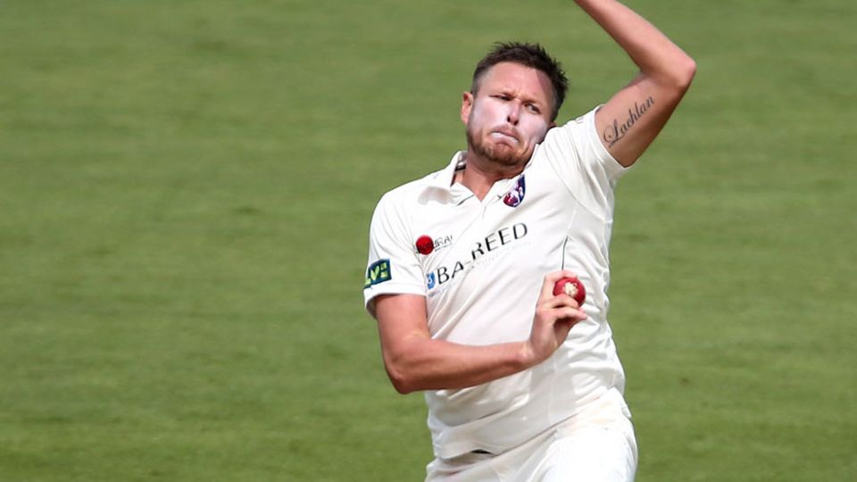 Mitch Claydon earned Kent a big lead