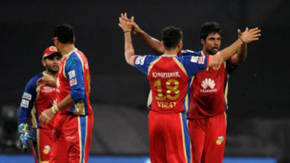 Varun Aaron bowled with pace and picked up a wicket