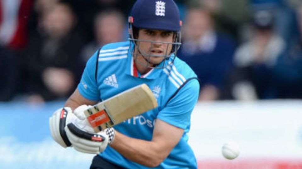 New era, new kit: Alastair Cook got England up and running