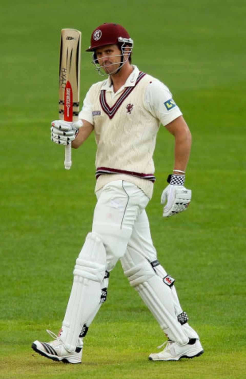 Nick Compton played a vital innings when Somerset were under pressure
