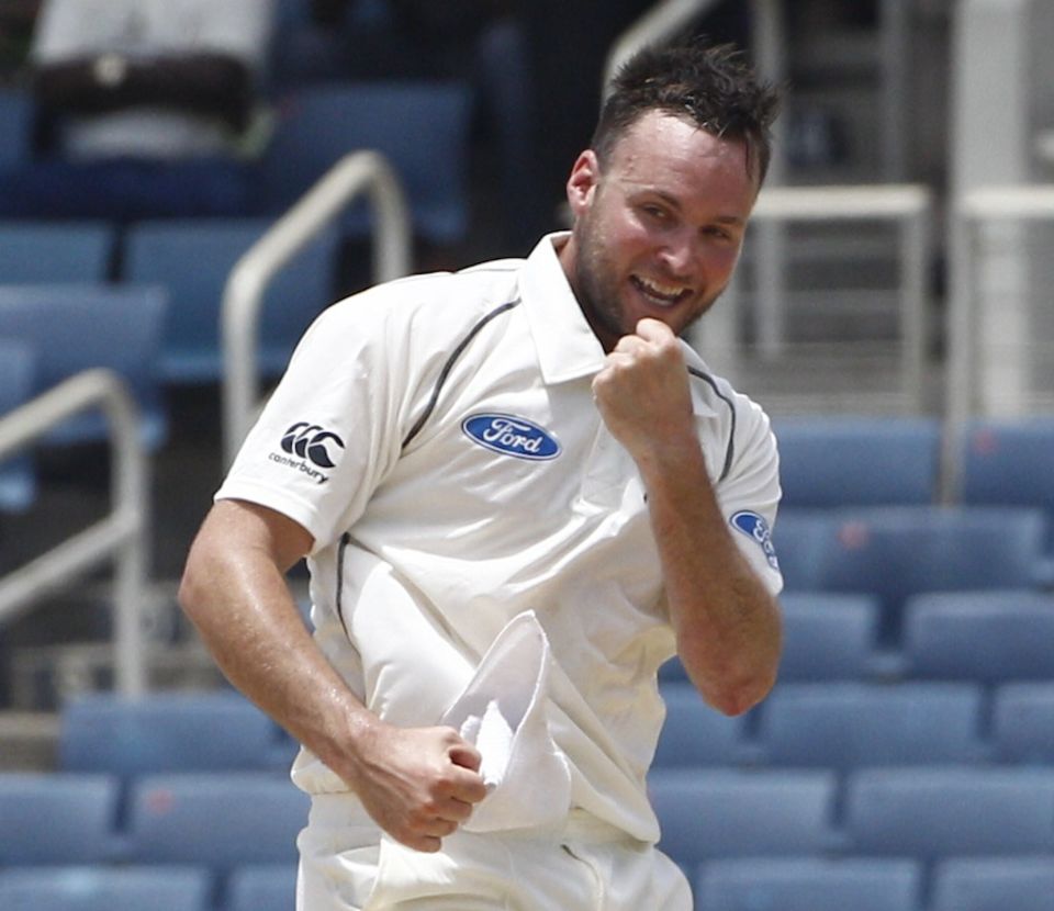 Still pinching himself: Mark Craig played crucial roles in two of New Zealand's five Test wins, both away from home
