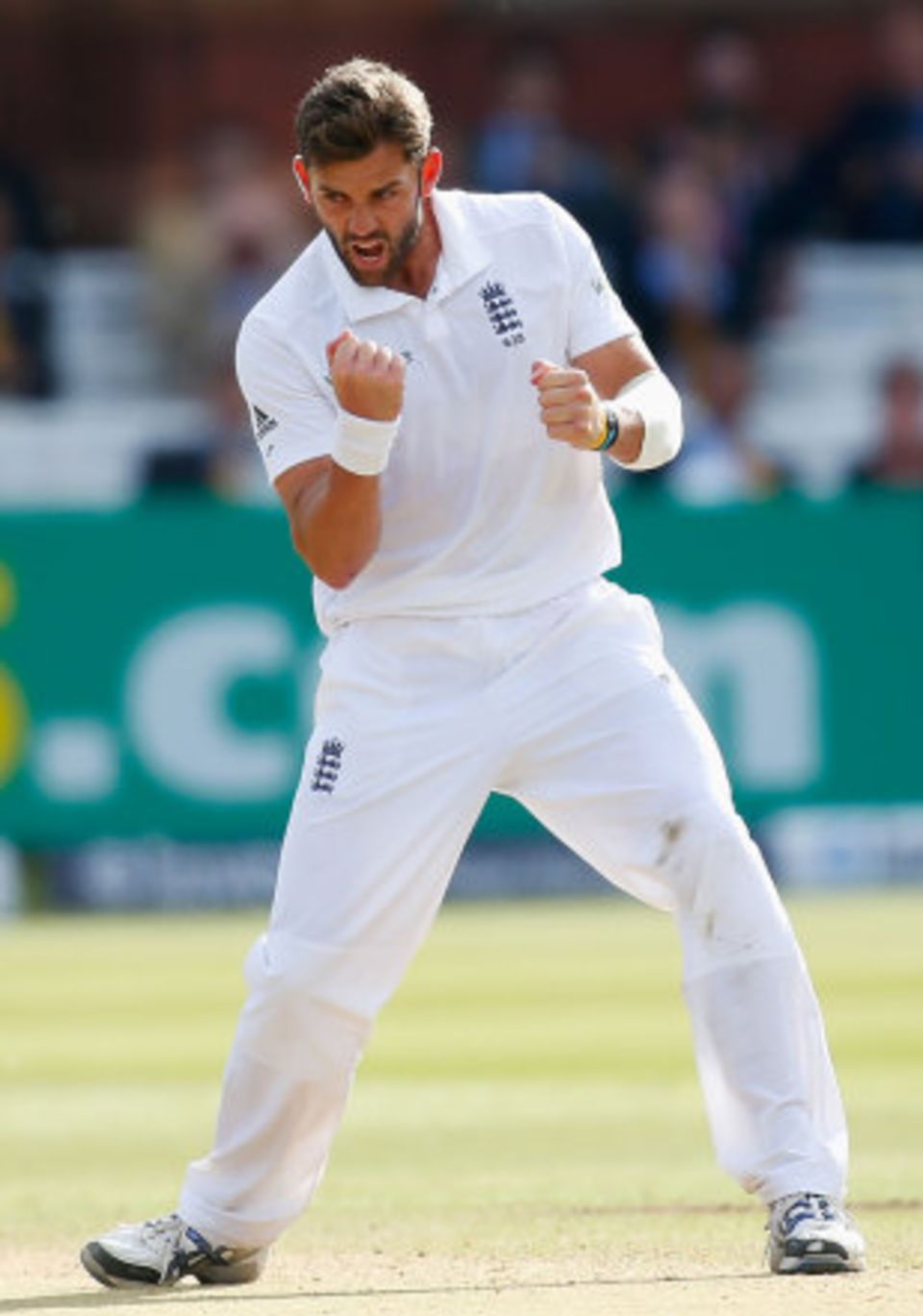 Liam Plunkett continued to charge in and battle a moribund surface late into day
