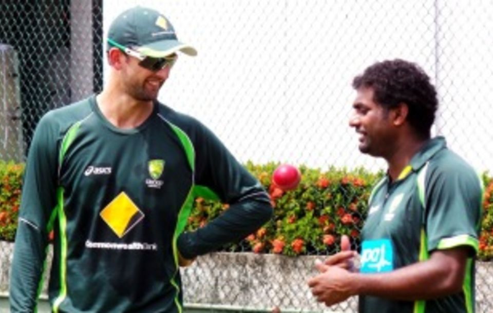Nathan Lyon will have a chance to learn from one of the best spin-bowling minds