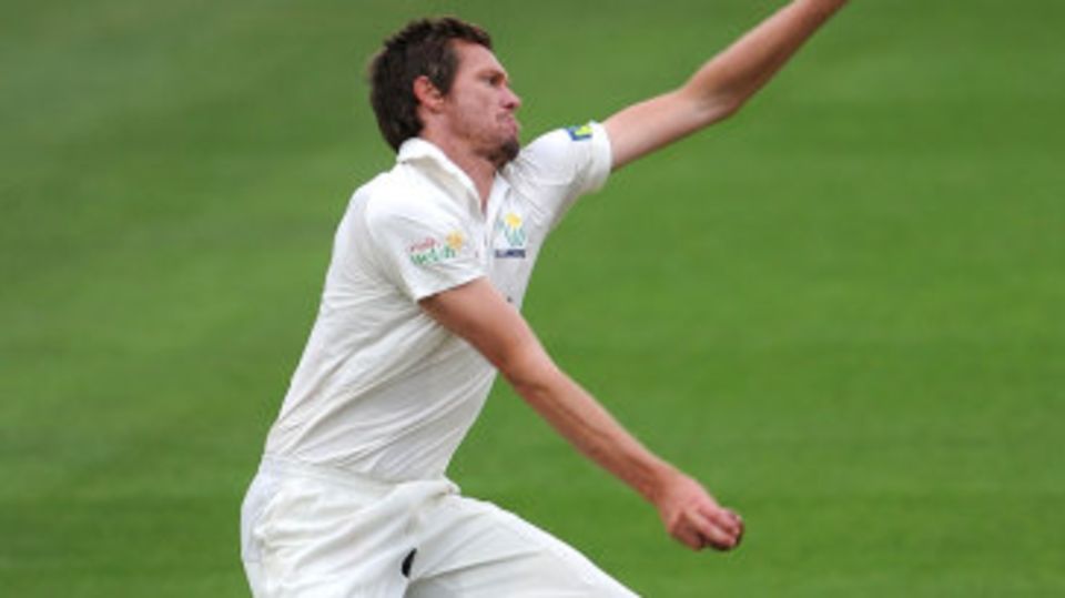 Michael Hogan led the Glamorgan attack