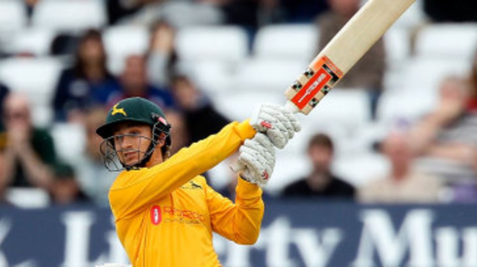 James Taylor held Nottinghamshire together with an unbeaten 52