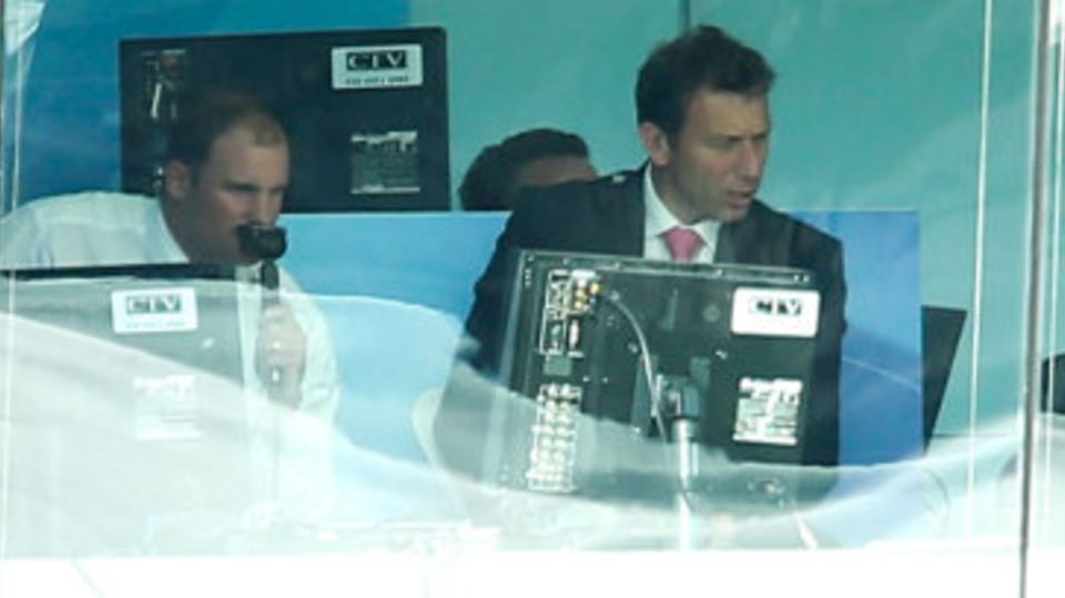Andrew Strauss made the on-air gaff at Lord's