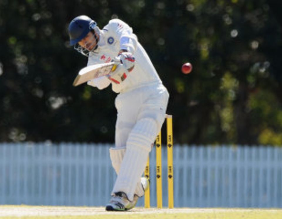 File photo: Naman Ojha kept Madhya Pradesh in a strong position with an unbeaten 60