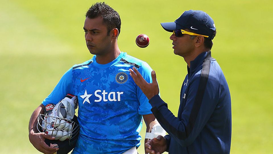 Dravid had been a batting consultant for a while with the Indian team in England in June 2014