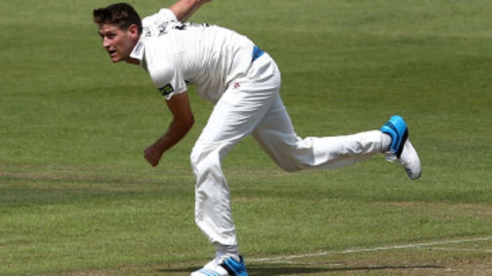 David Payne took the new ball and was economical