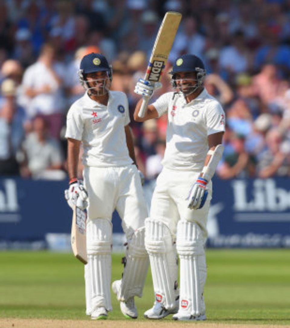 The key for Mohammed Shami and Bhuvneshwar Kumar was that they did not just throw their bats