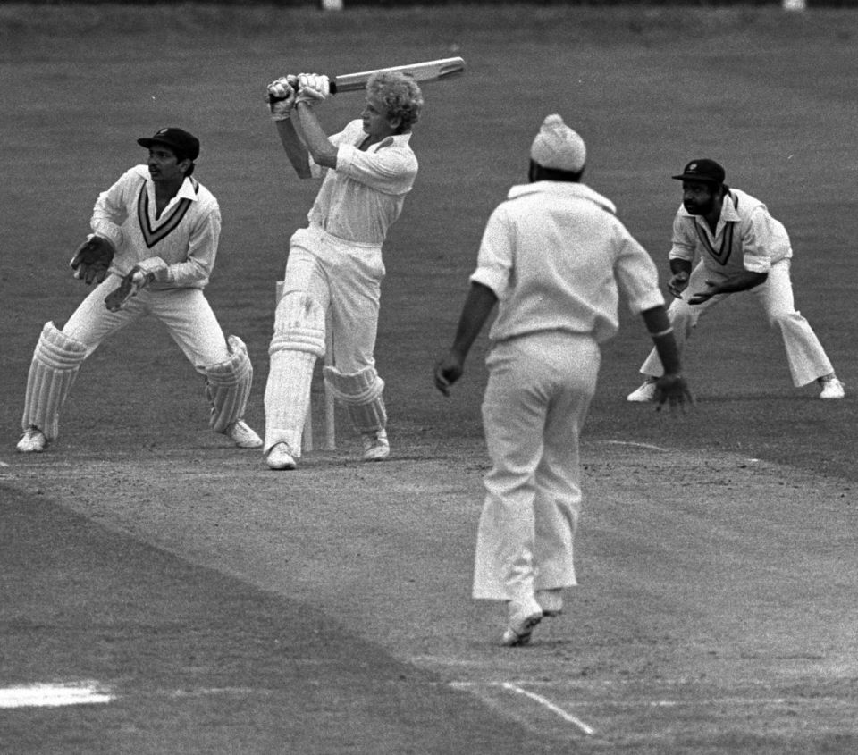 David Gower worked very hard to master his technique against spin, following initial struggles