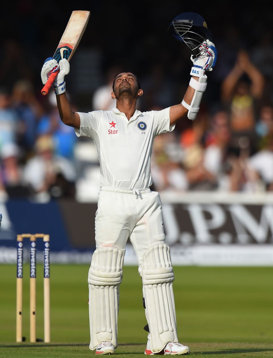 Ajinkya Rahane turned the tables on England at Lord's in 2014
