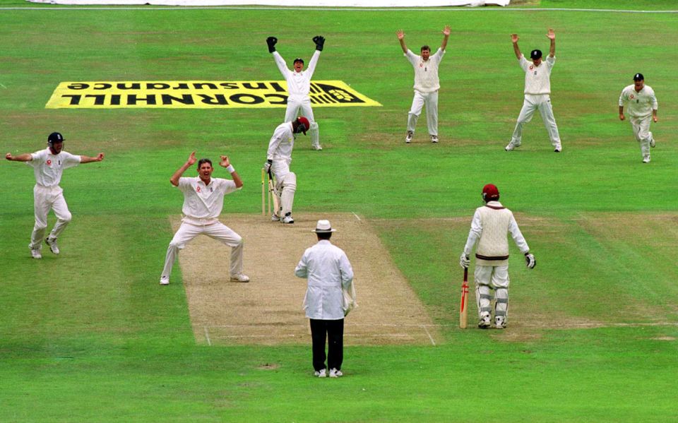 Andy Caddick set Leeds alight with four wickets in one unhinged over in 2000