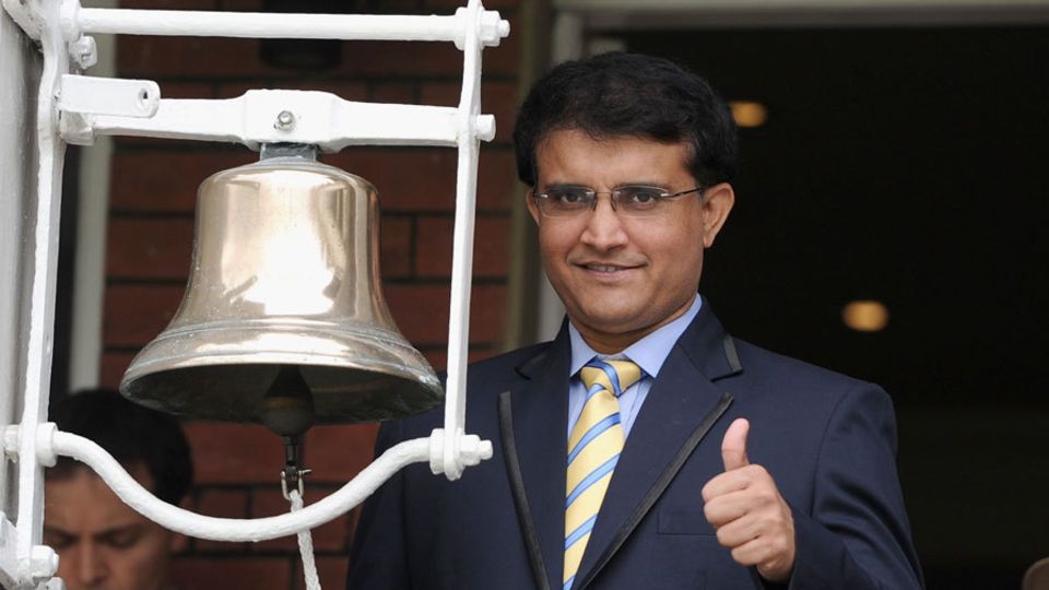 Sourav Ganguly rings the five-minute bell