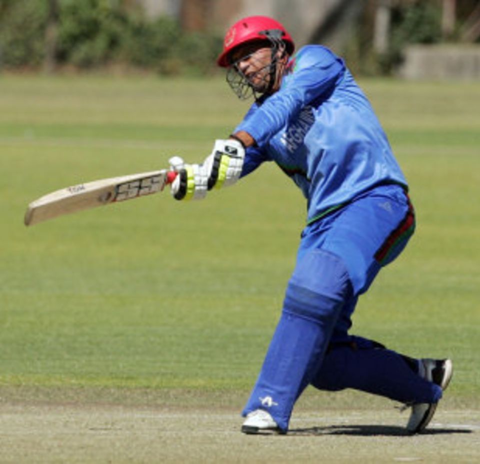 Shafiqullah top scored for Afghanistan when the team needed a rebuild