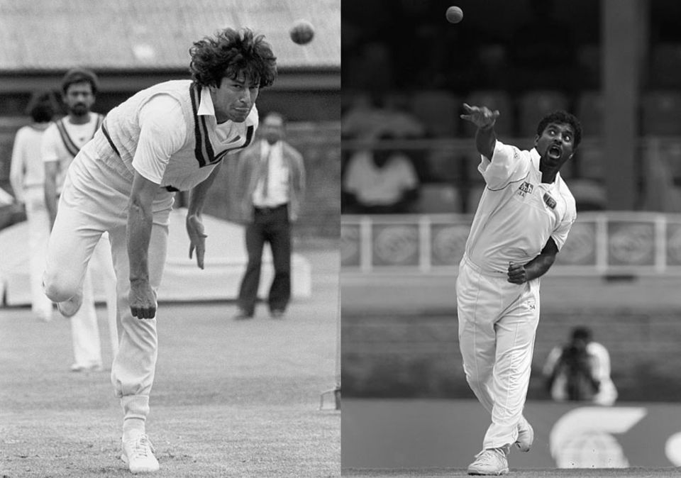 Muttiah Muralitharan got more wickets and Imran Khan averaged better during their peak years than Sydney Barnes - considered the best bowler by his contemporaries - did in his best years