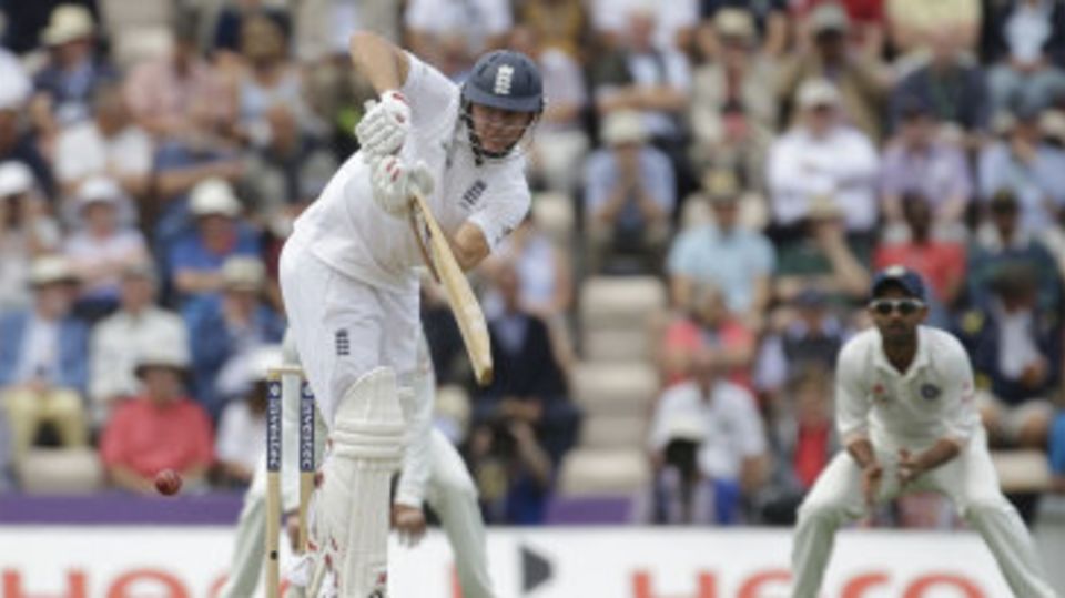 Gary Ballance was smart when clipping through midwicket