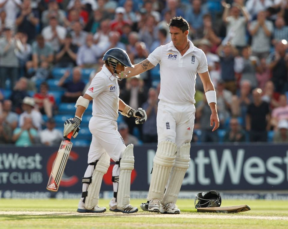 A pat on the back for James Taylor on Test debut but Kevin Pietersen was not convinced