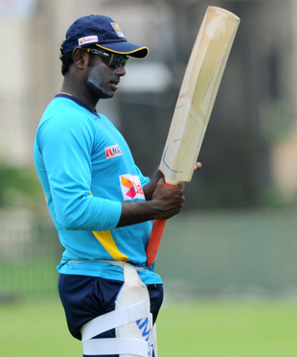 Angelo Mathews said his players had been focussing on fitness and not skills during their break from international cricket