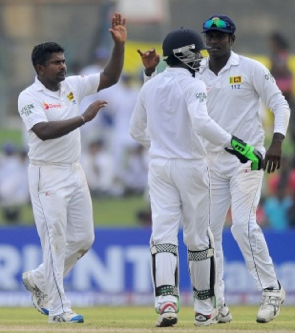Overworked: Rangana Herath has bowled 517 overs this year