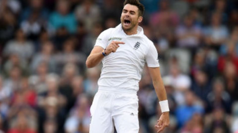 James Anderson is cock-a-hoop after dismissing Virat Kohli