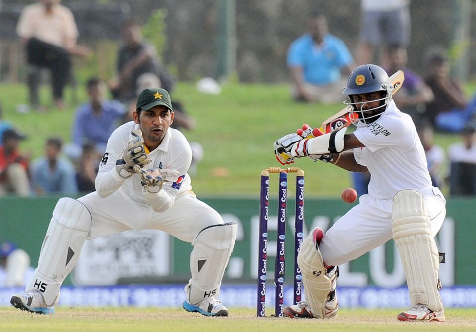 Kaushal Silva - short, stocky and square-jawed - is tight but neurotic