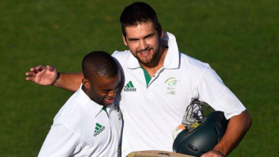 Temba Bavuma and Rilee Rossouw added a mammoth 283 on the second day