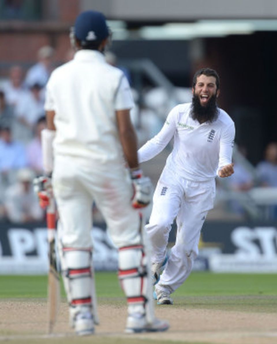 Moeen Ali ensured Stuart Broad' absence in India's second innings was barely felt