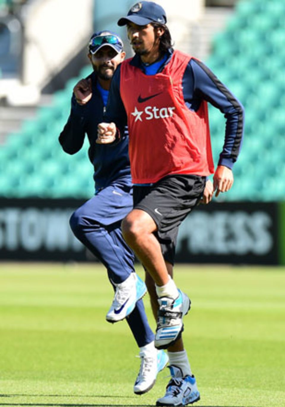 Ishant Sharma had missed the last two Tests with a "leg injury"