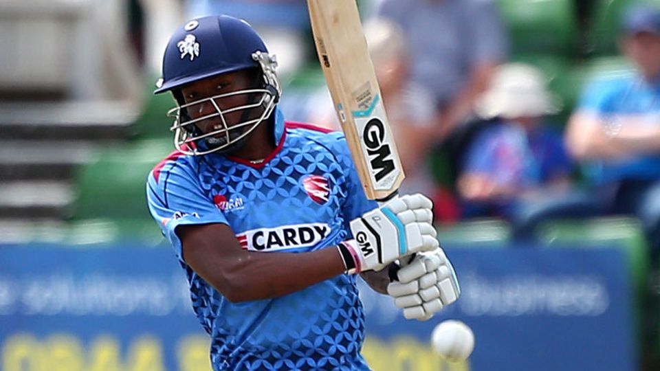 Daniel Bell-Drummond compiled an unbeaten 55 from 78 balls to guide Kent's chase