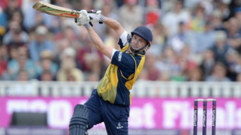 William Porterfield's unbeaten 81 won him the Man-of-the-Match award
