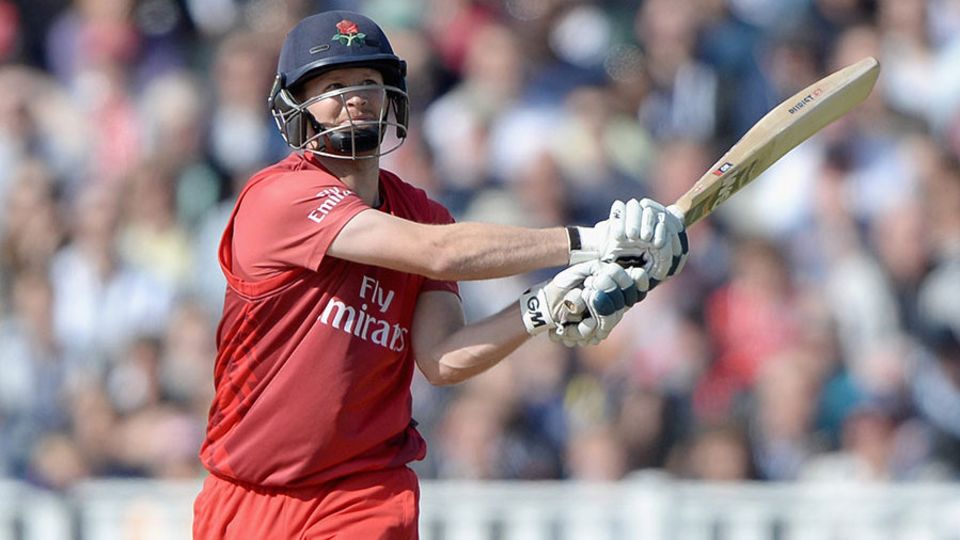Karl Brown thrashed five sixes in 69 off 35 balls