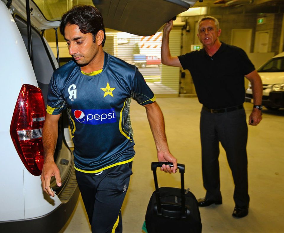 Saeed Ajmal had his bowling action tested
