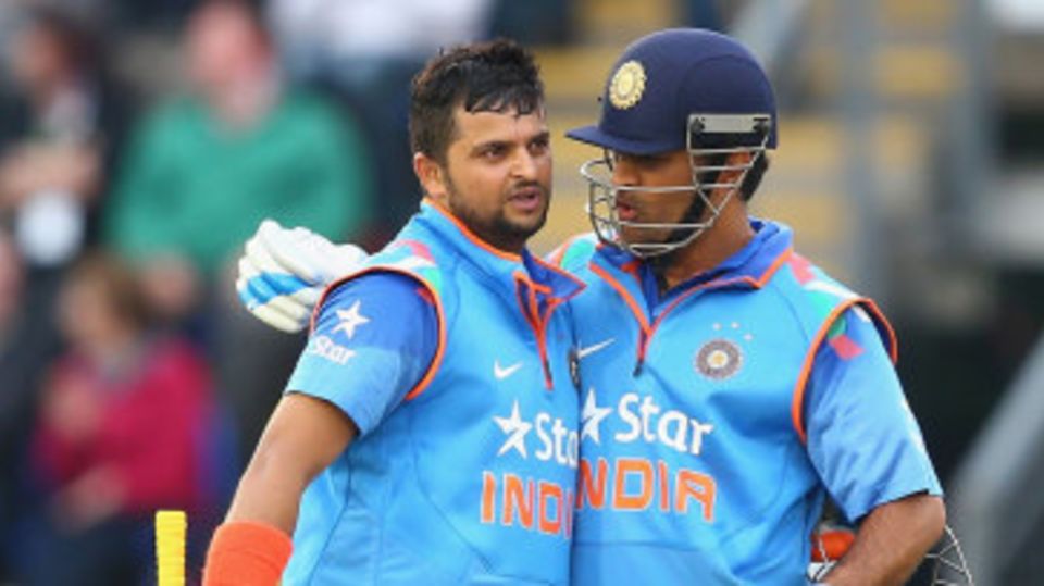 MS Dhoni and Suresh Raina added 144 for the fifth wicket