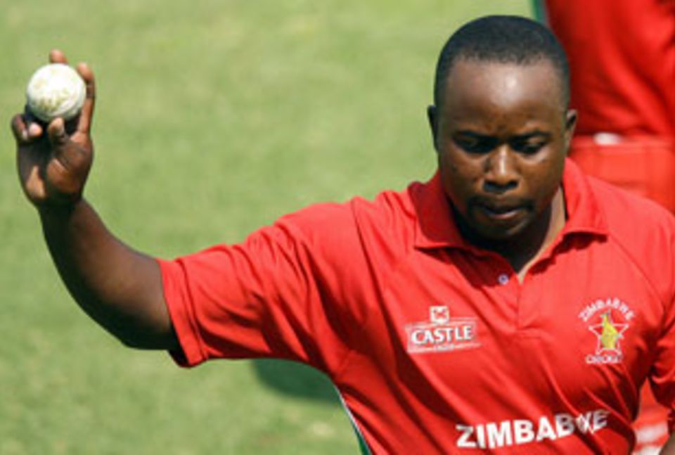 Prosper Utseya won't be able to bowl in international cricket until he rectifies his action