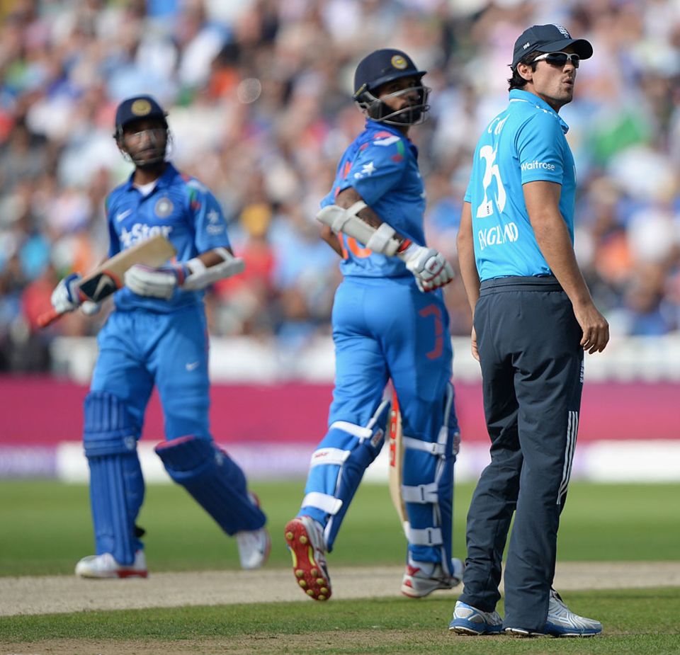 India's openers rattled off the majority of the target to capitalise on good work by the bowlers