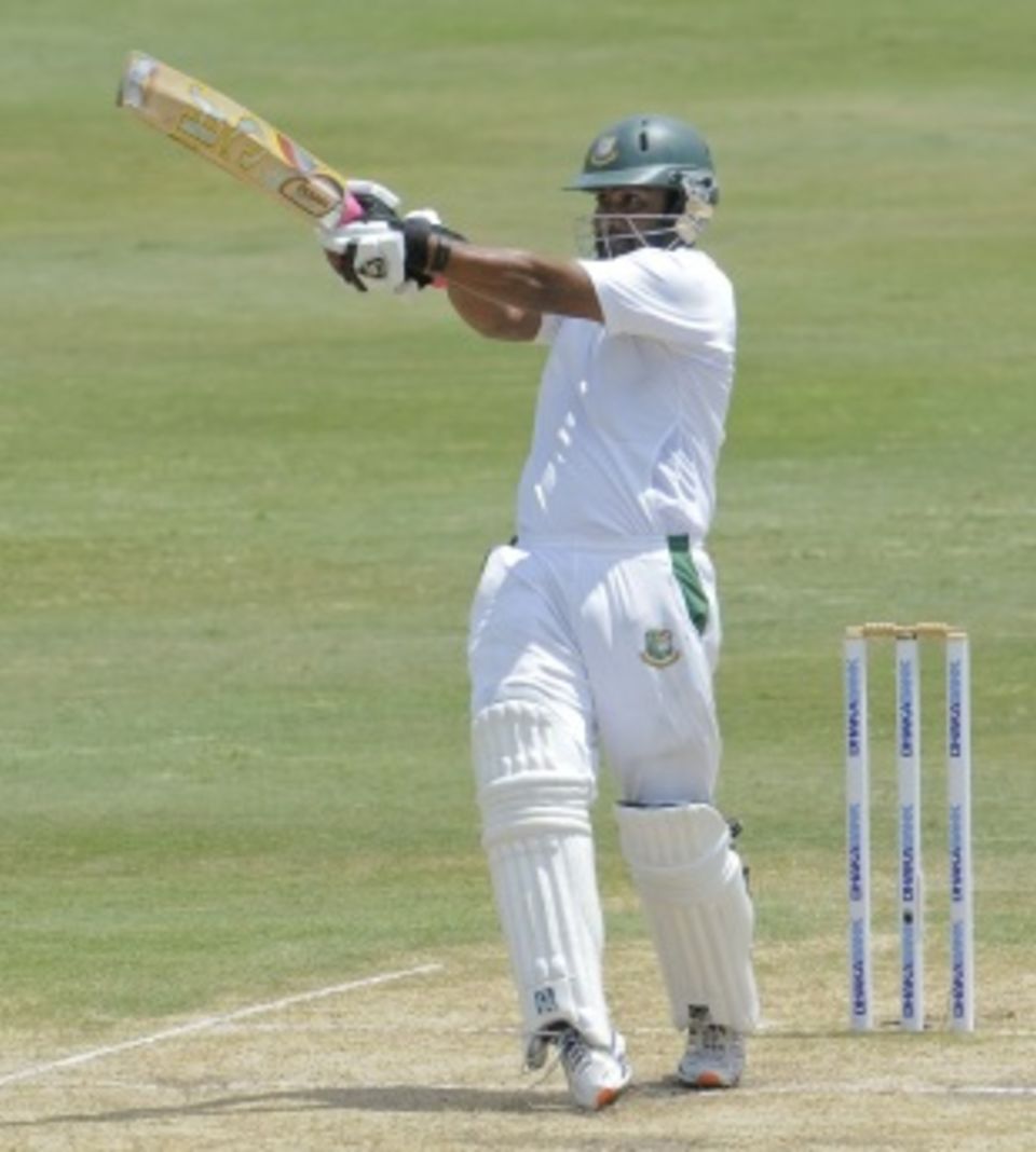 Tamim Iqbal formed a good partnership with Mominul Haque but when West Indies removed Tamim they knew they were on top