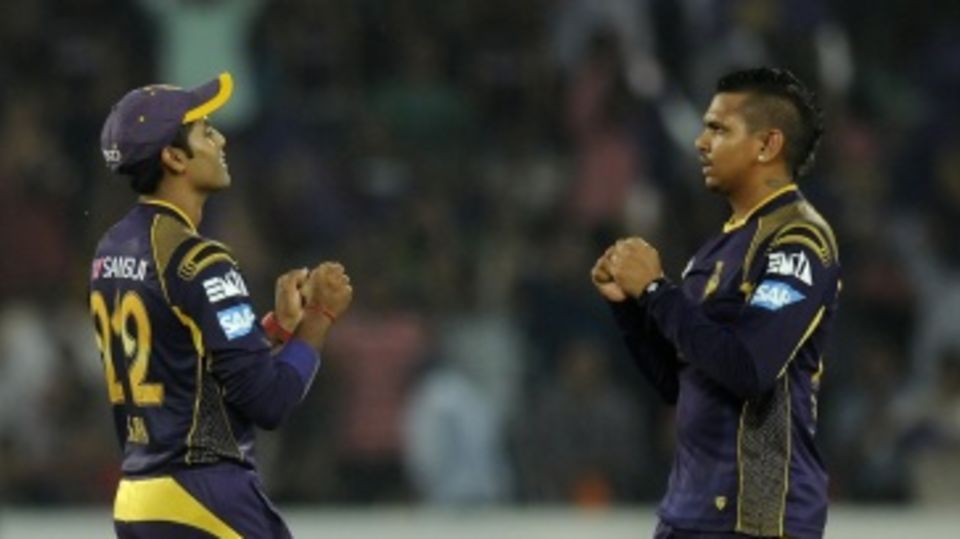 Sunil Narine conceded nine runs and picked three wickets