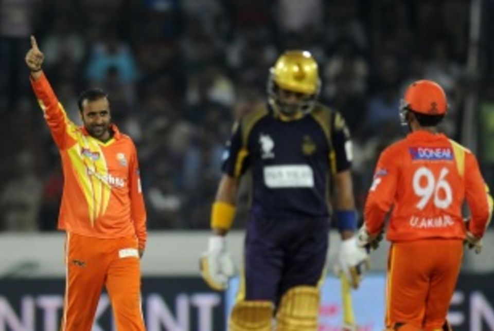 Adnan Rasool bowled four overs against Kolkata Knight Riders