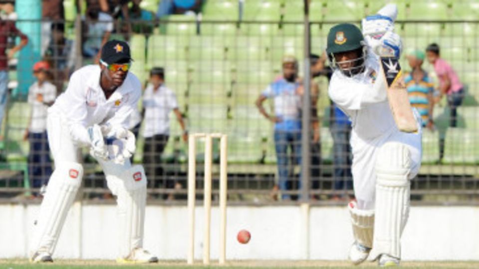 Shuvagata Hom struck seven fours during his fifty