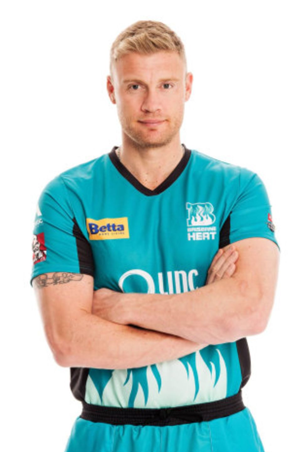 Andrew Flintoff is the third foreign player to join Brisbane Heat after New Zealand's Daniel Vettori and West Indies' Samuel Badree