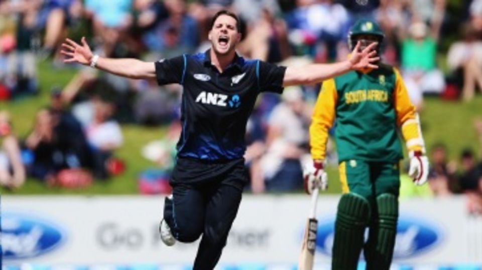 Mitchell McClenaghan provided the first breakthrough