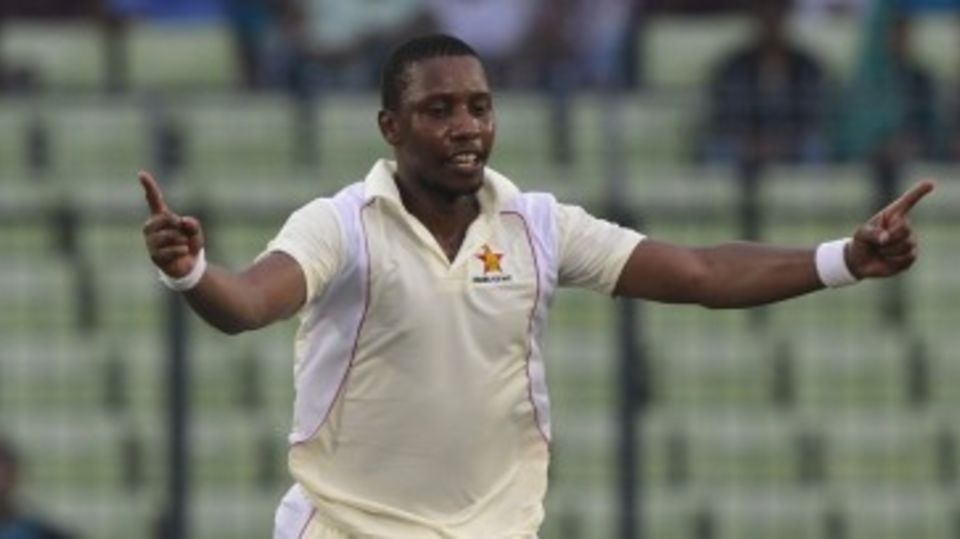 Tinashe Panyangara took a five-wicket haul