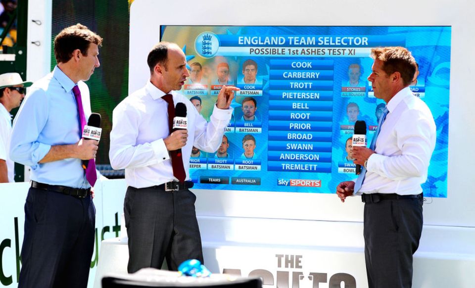 Nasser Hussain: perspective, wit, and takes no prisoners