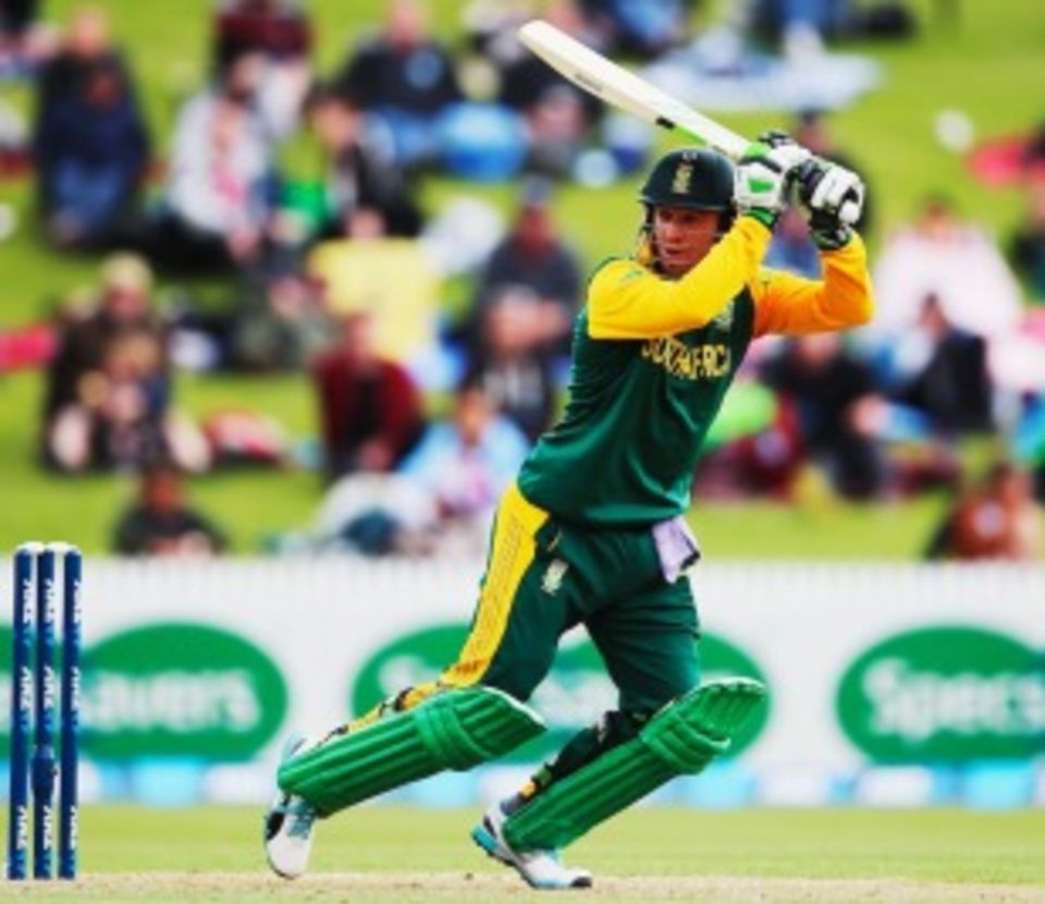 Despite criticising their batting, AB de Villiers said South Africa would be "the team to beat at the World Cup"